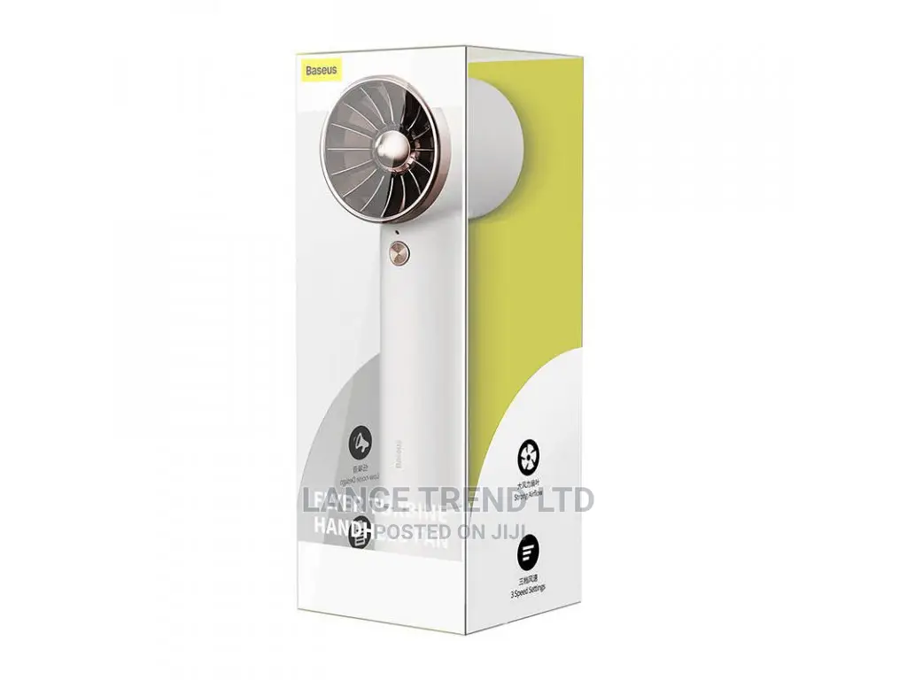 Baseus Flyer Turbine Handheld Fan (2000mah) White