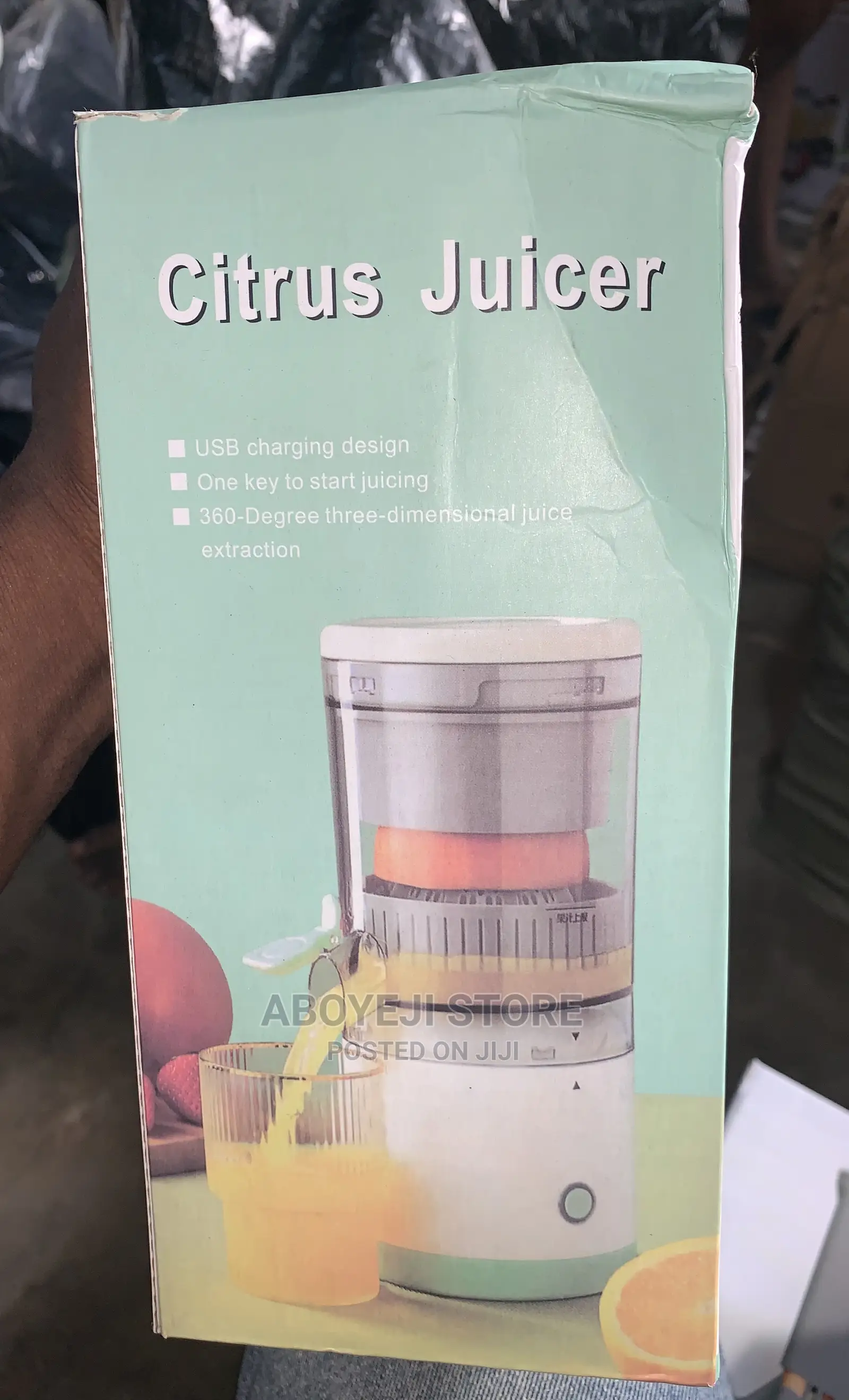 Portable Blender, Multifunctional Electric Citrus Squeezer