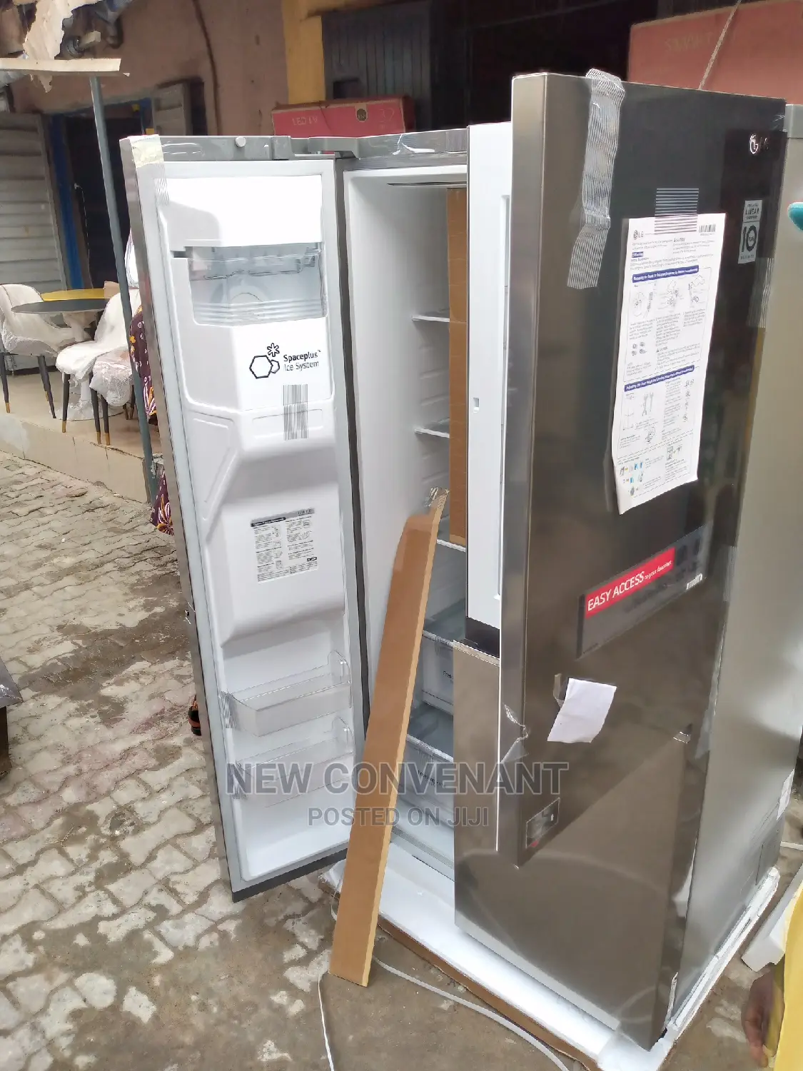 Original LG Refrigerator Side by Side Fridge and Freezer