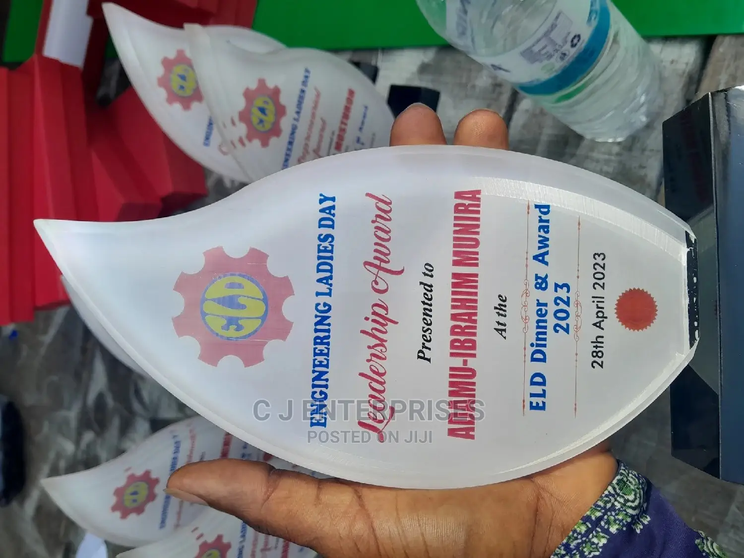 Acrylic Award Plaque V77