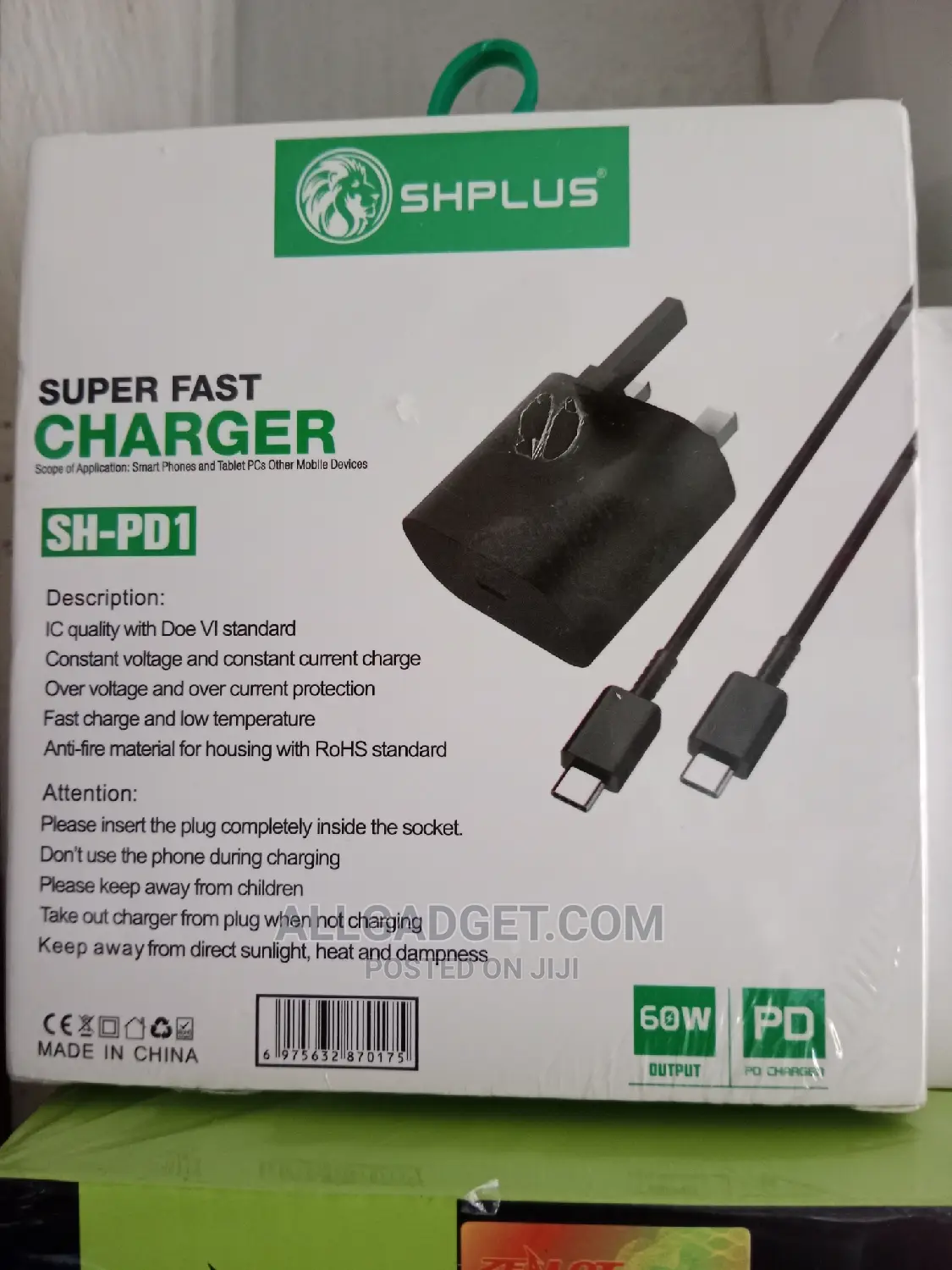 Shplus 60W Charger Type C to C
