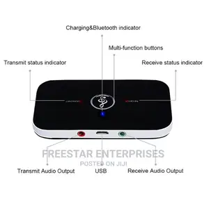 Bluetooth Audio Transmitter and Receiver. Wireless 2 in 1.