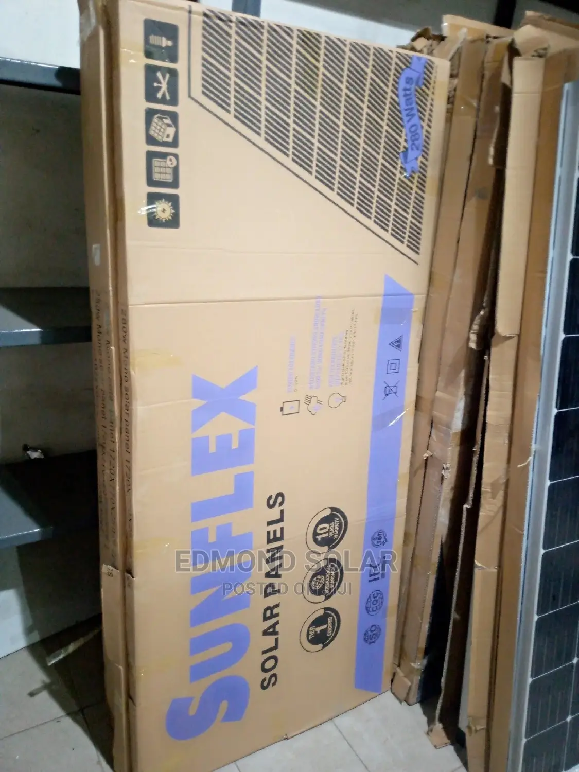 Sunflex Solar Panels 280W 24V