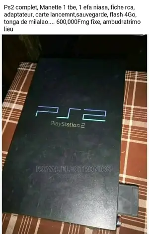 Reliable Quality Uk Used Ps2 With Pes23 + 10 Games And Pad