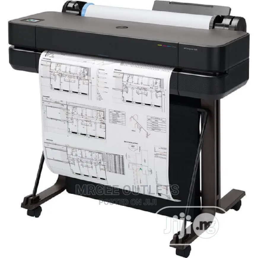 Hp Designjet T630 Large Format Wireless Plotter Printer - 24