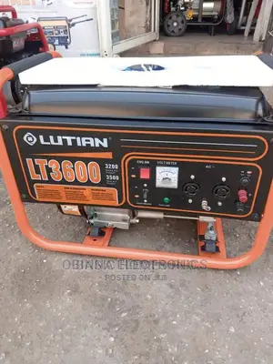 Brand New Lutian(Lt3600)3.5kva Generator/100c/O Full Copper/