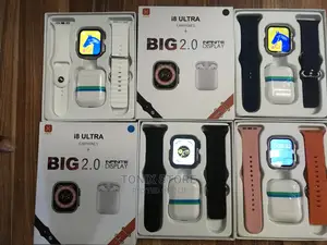 Ultra 8 Smartwatch With Earpod and Double Strap