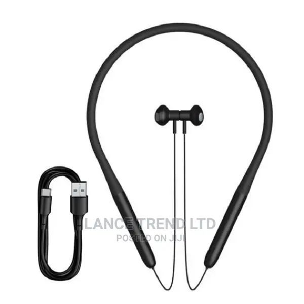 Baseus Bowie P1 Half in-Ear Neckband Wireless Earphone Black