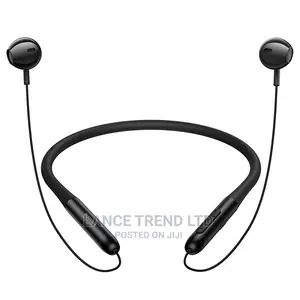 Baseus Bowie P1 Half in-Ear Neckband Wireless Earphone Black