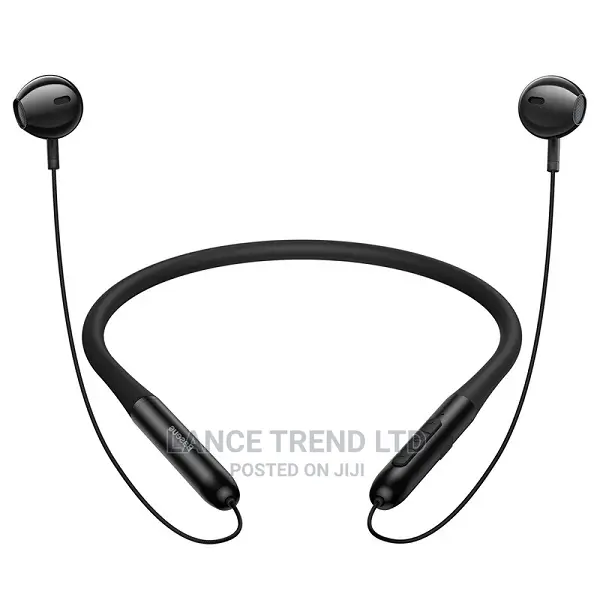 Baseus Bowie P1 Half in-Ear Neckband Wireless Earphone Black