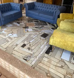 Set of Tufted Sofa Up for Grab
