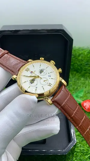Leather Wristwatch
