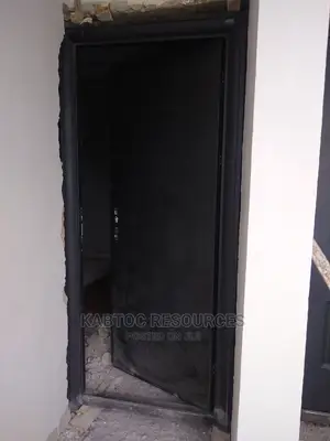 Black Steel Doors