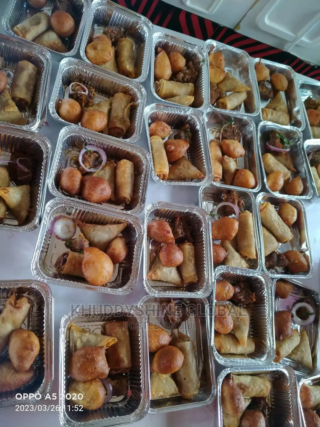 Small Chops Making