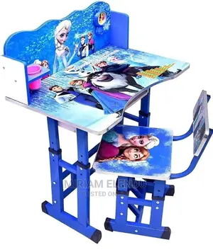 Kids Adjustable Studying/ Dinning Table And Chair Set