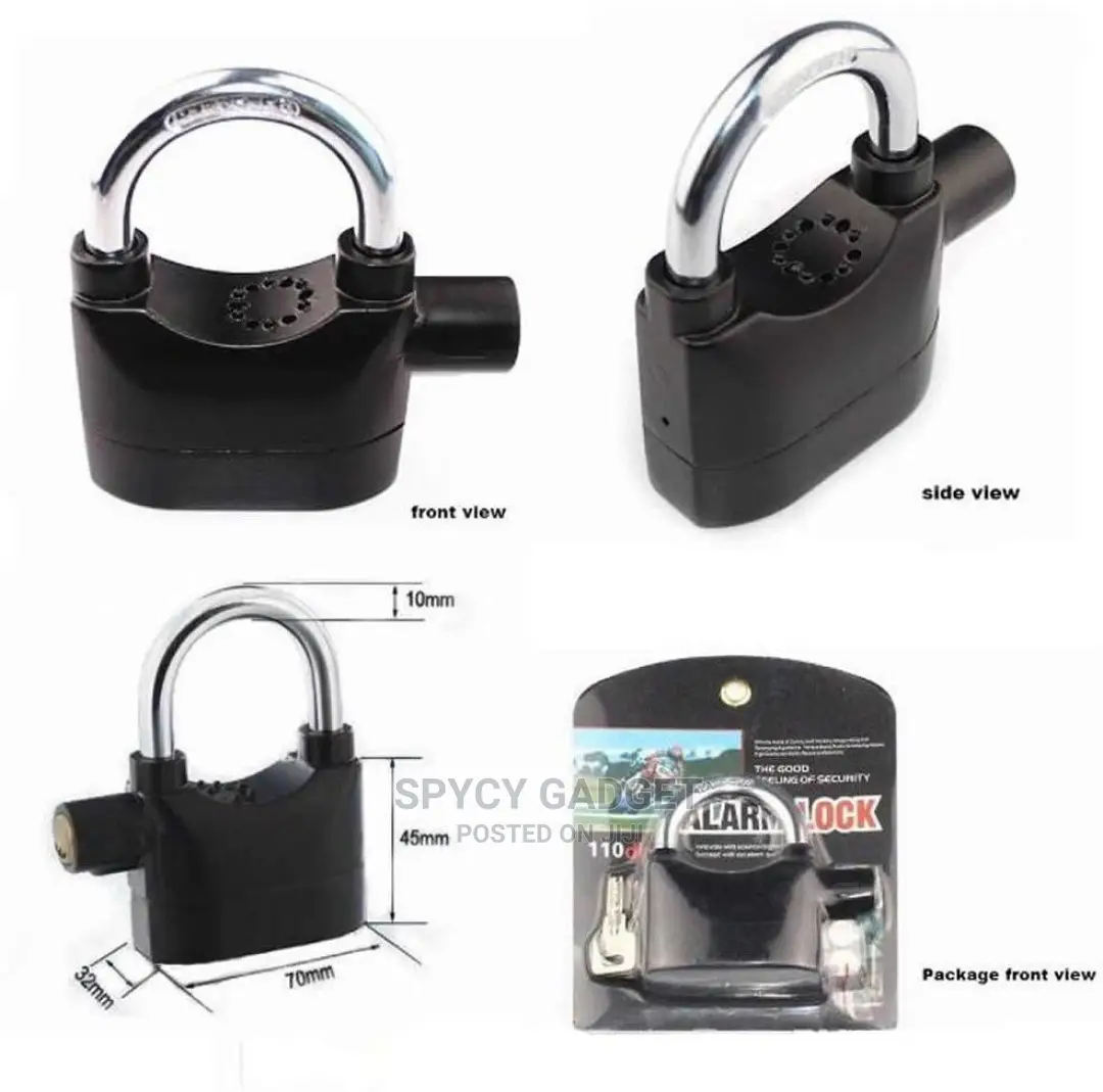 Alarm Security Padlock