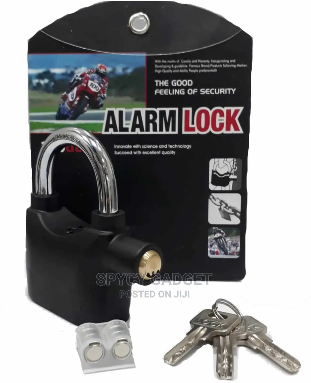 Alarm Security Padlock