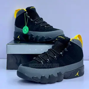 Original AIR JORDAN 9 RETRO Universitygold Available Instore