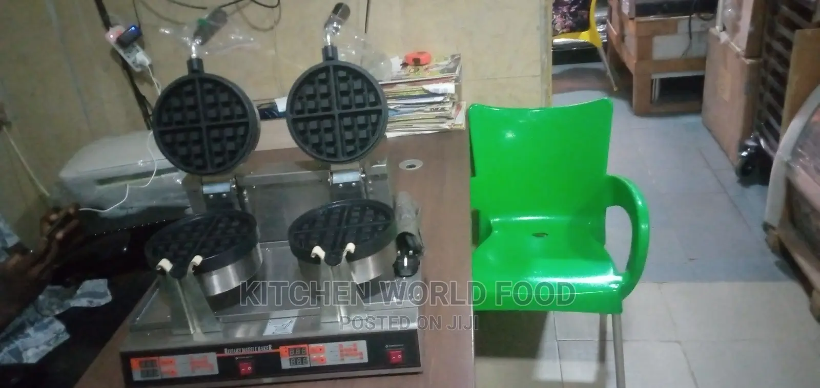 Double Waffle Baker
