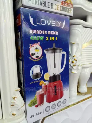 Classic Lovely 2 in 1 Mixer Blender 450W