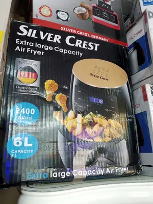Classic Silver Crest Air Fryer - 6l