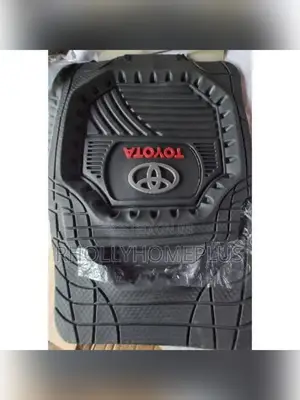Black Toyota Foot Mat