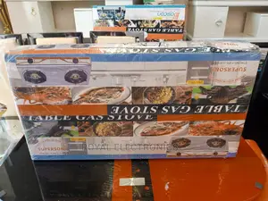 Authentic SUPER SONY Table Top Gas Cooker 2 Burners