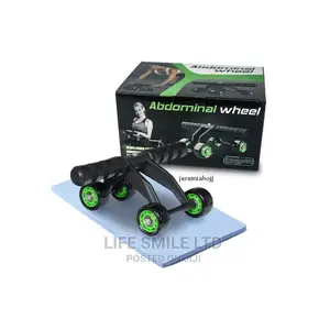 Roll Max 4 Wheels Ab Roller Multifunctional Trainer