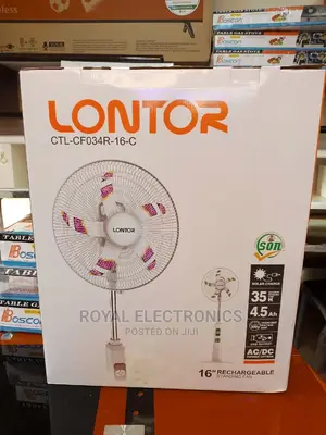Lontor Rechargeable Standing Fan CTL-Cfo34r-16