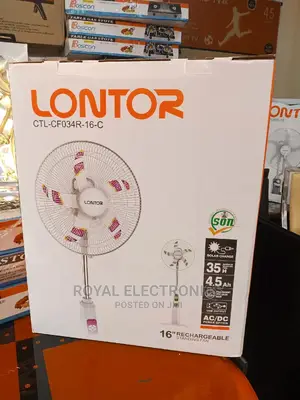Very New Lontor Rechargeable Standing Fan CTL-Cfo34r-16