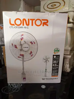 Top Quality Lontor Rechargeable Standing Fan CTL-Cfo34r-16