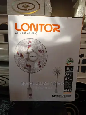 Reliable Quality Lontor Rechargeable Standing Fan CTL-Cfo34r