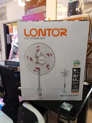 Authentic Quality Lontor Rechargeable Standing Fan