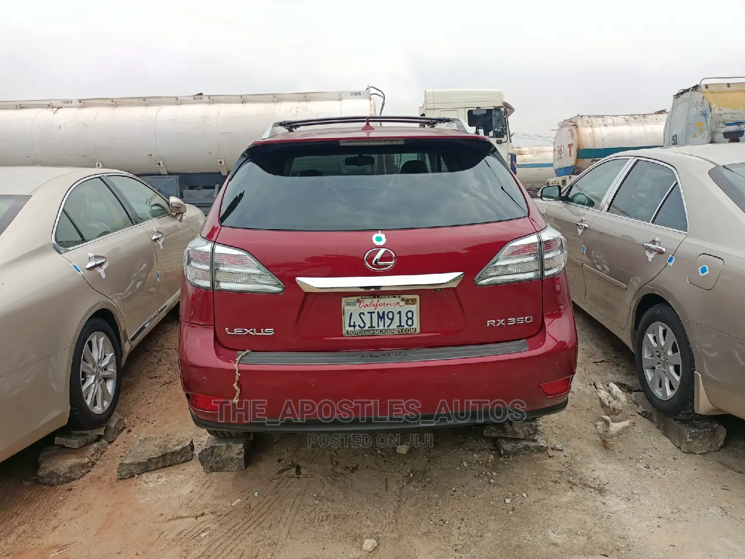 Lexus RX 350 2010 Red