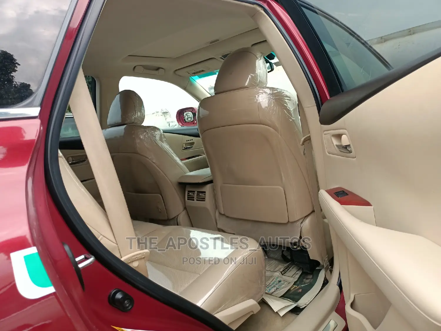 Lexus RX 350 2010 Red