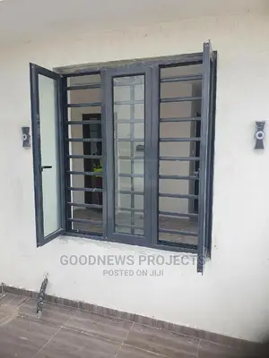 Clear Aluminium Casement Window