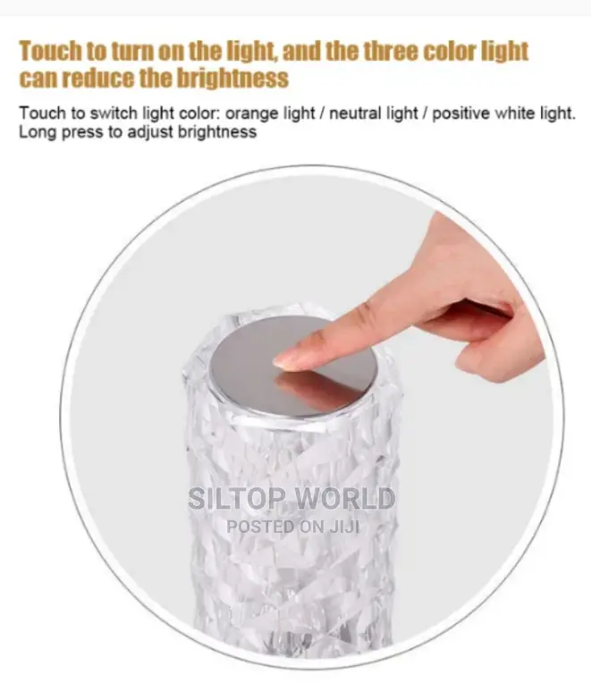 Rose Diamond Table Lamp