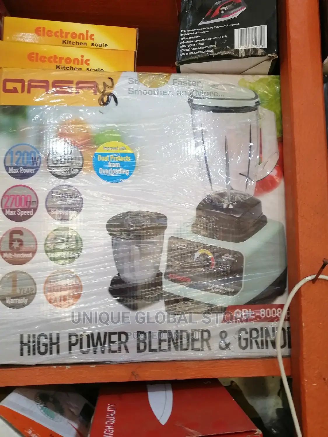 Qasa High Power Blender Grinder | QBL-8008 Pro2