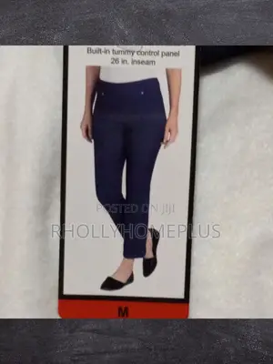 Women's Built-in Tummy Control Panel Pull on Pants