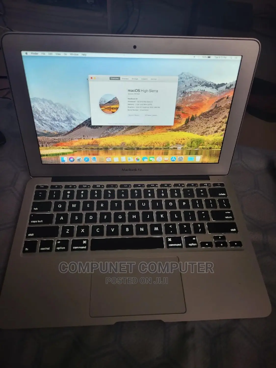 Laptop Apple MacBook Air 2GB Intel Core I5 SSD 60GB