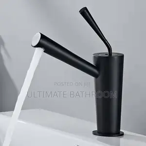Joystick Control Black Basin Mixer Tap Available In Colours