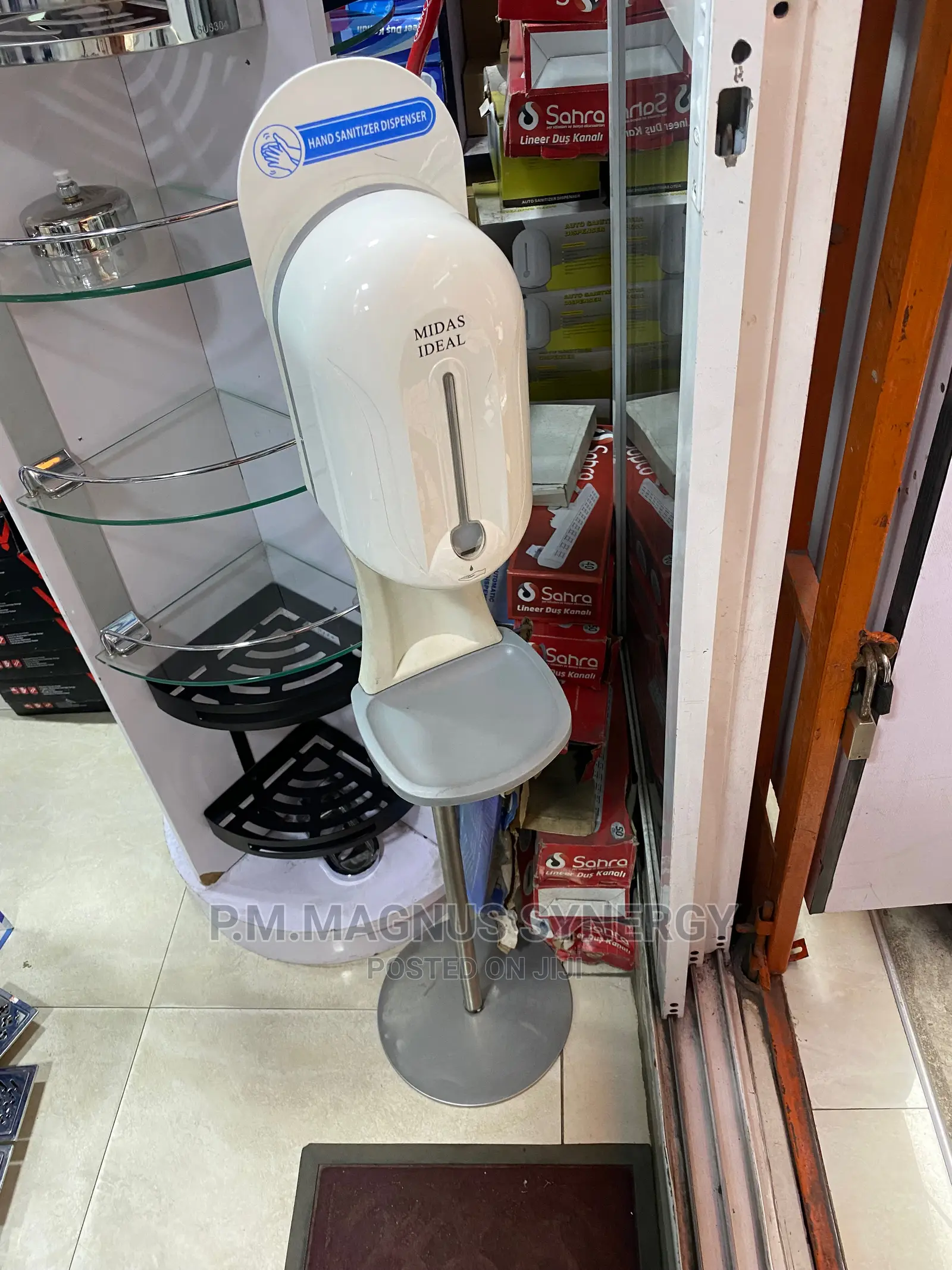 England Standard Hand Sanitiser Dispenser.