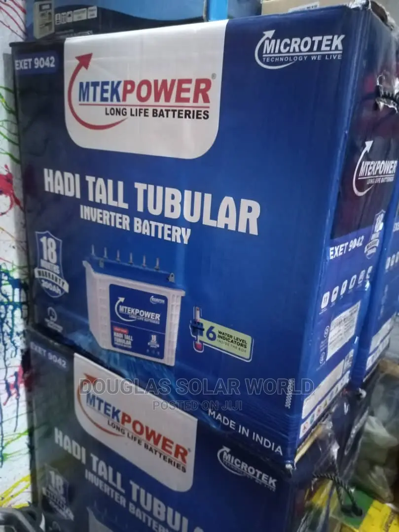 220a Microtek Tubular Battery
