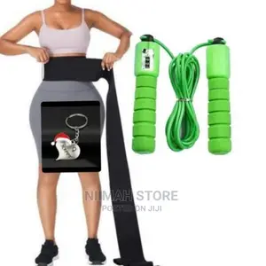 Tummy Wrapper With Skipping Rope