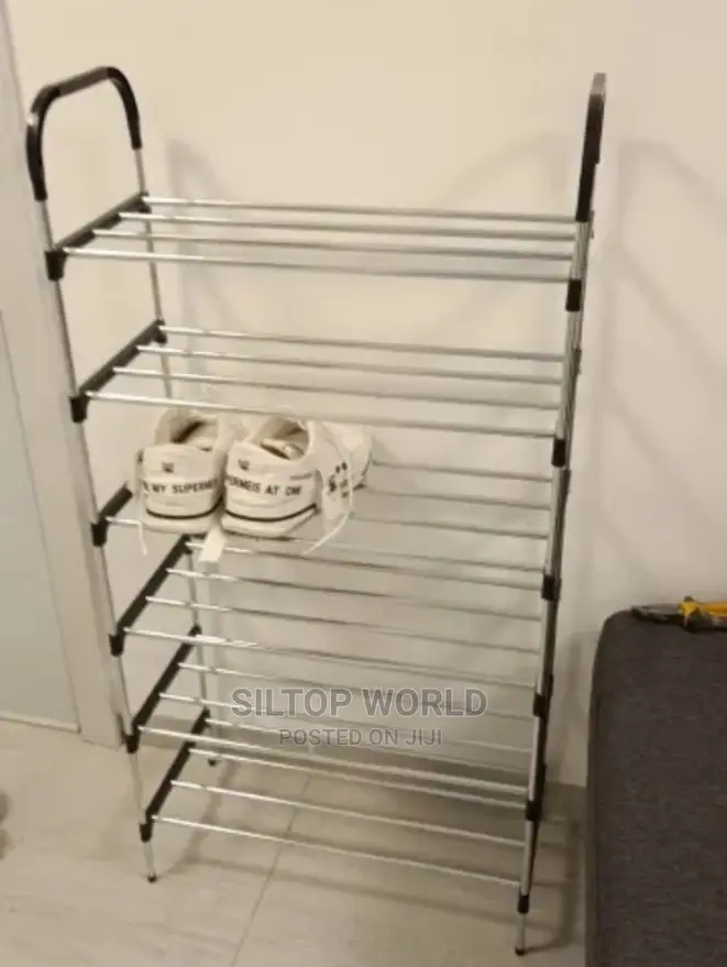 6 Layers Stainless Shoe Rack