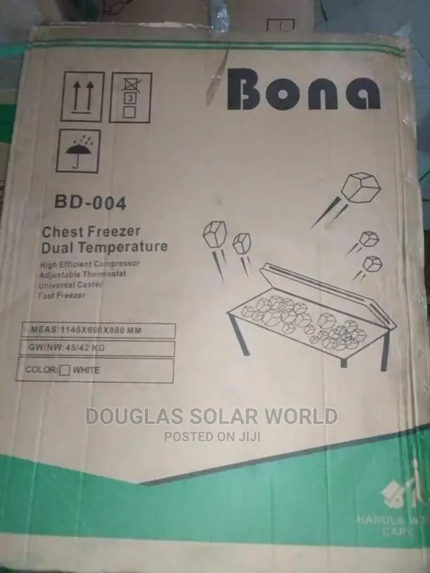 168l Solar Deep Freezer