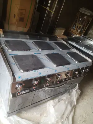 High Quality Electric Turkey Cooker 6 Burner With Oven