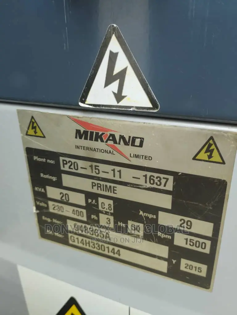 20kva Mikano Generator Perkins