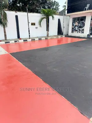 Epoxy Floor Paint for Faded Stamped Concrete Floor