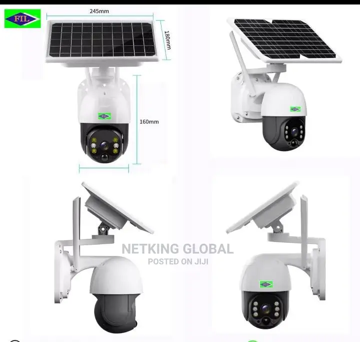Solar Powered CCTV 4G Simcard Intelligent Rotational Camera